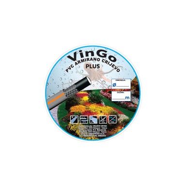 VINGO Armirano vrtno crijevo Plus - 1", 50 m